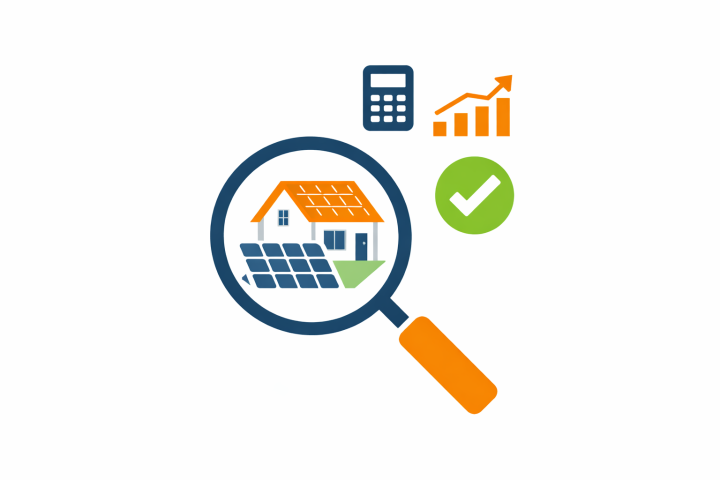 solar survey clipboard roof